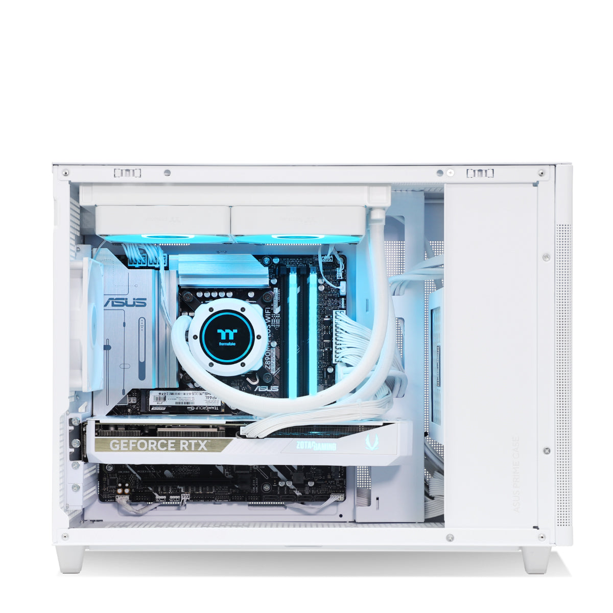 Terminator RTX 5070 Core Ultra 265F Gaming PC - WHITE