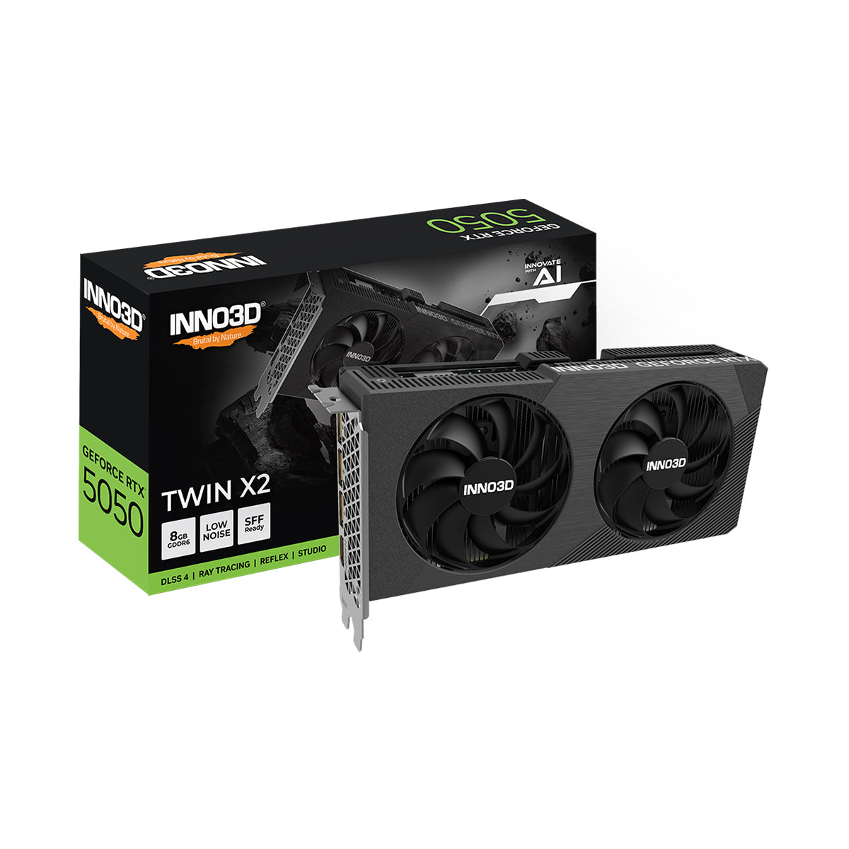 INNO3D GeForce RTX 5050 TWIN X2 8GB Graphics Card