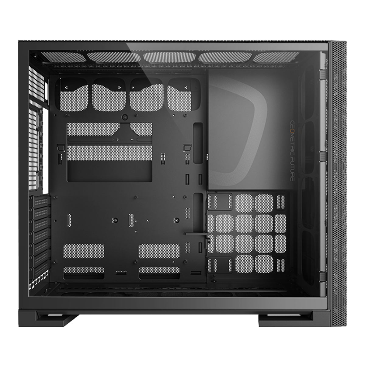 Geometric Future Model 5 Vent ATX Mid Tower Mesh Case - Black