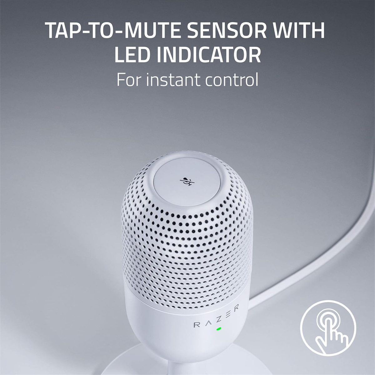 Razer Seiren V3 Mini USB Microphone - White