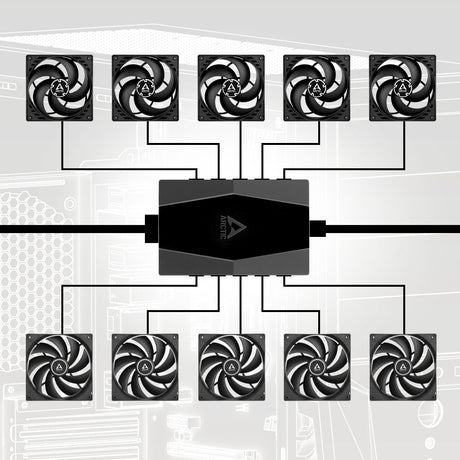 Arctic 10 Port PWM Fan Hub