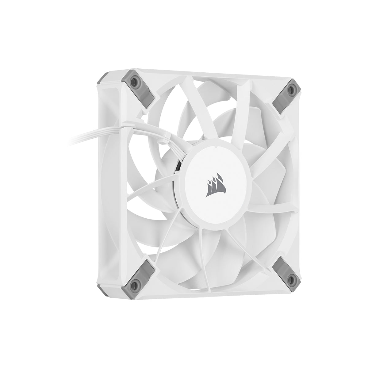 Corsair AF ELITE Series, AF120 ELITE WHITE, 120mm Fluid Dynamic Fan with AirGuide, Single Pack