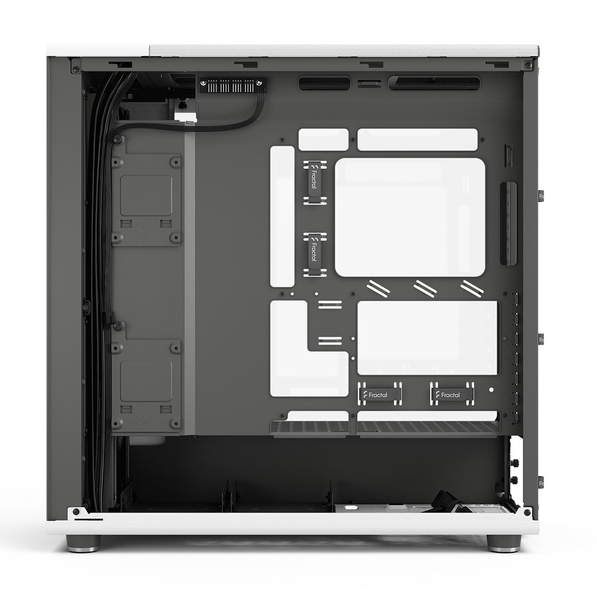 Fractal Design North XL RC Full Tower Case - Chalk White TG Clear