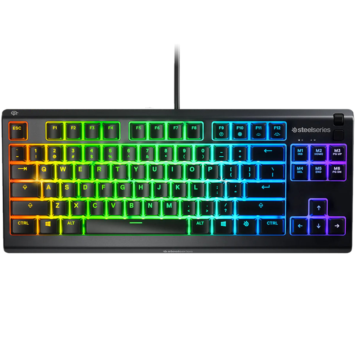 SteelSeries Apex 3 TKL Wired RGB Gaming Keyboard