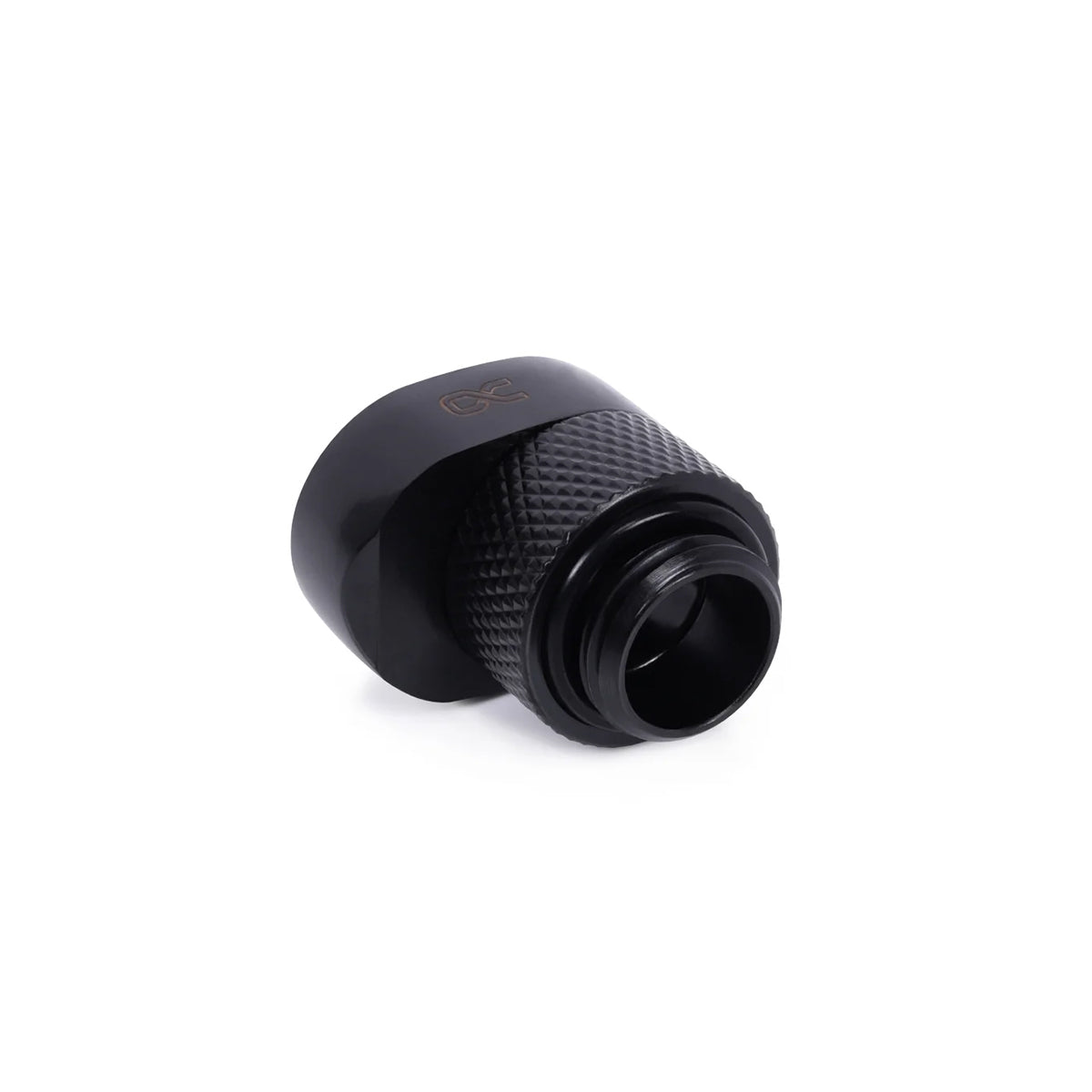 Alphacool Eiszapfen 8mm Offset Rotatable G1/4 M-F Fitting - Black