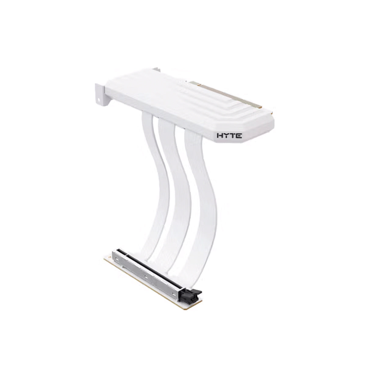 Hyte PCIe 5.0 Hyper Riser Cable - Snow White