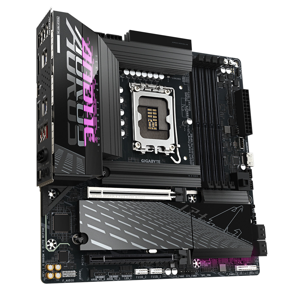 GIGABYTE B860M AORUS ELITE WIFI6E mATX Motherboard