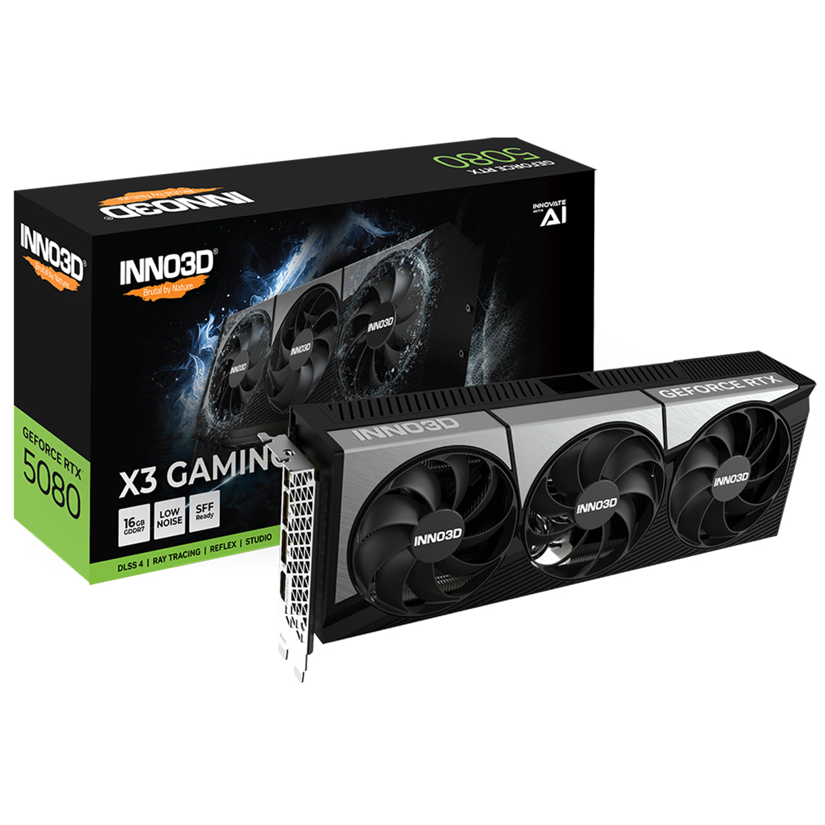 INNO3D GeForce RTX 5080 X3 GAMING OC 16GB Graphics Card