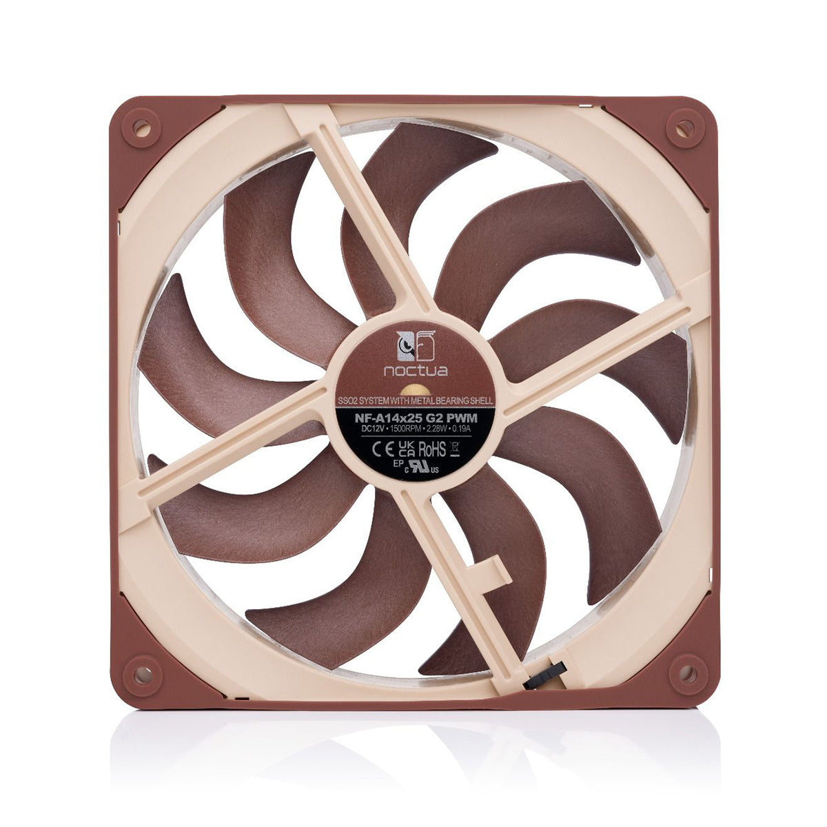 Noctua NF-A14X25 G2 PWM 140mm 1500rpm Fan