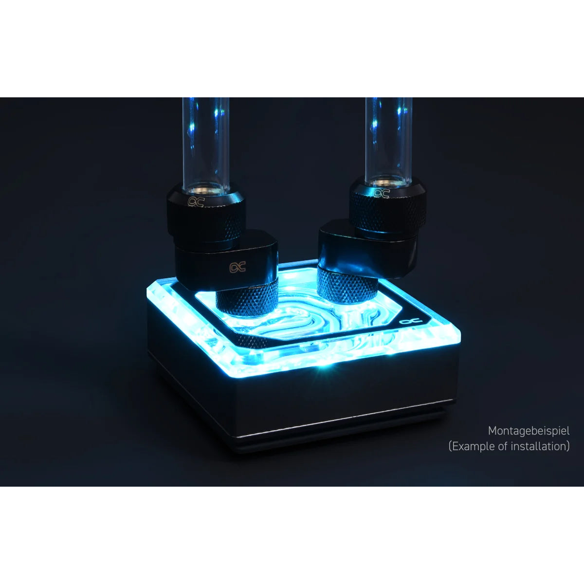 Alphacool Eiszapfen 16mm Offset Rotatable G1/4 M-F Fitting - Black