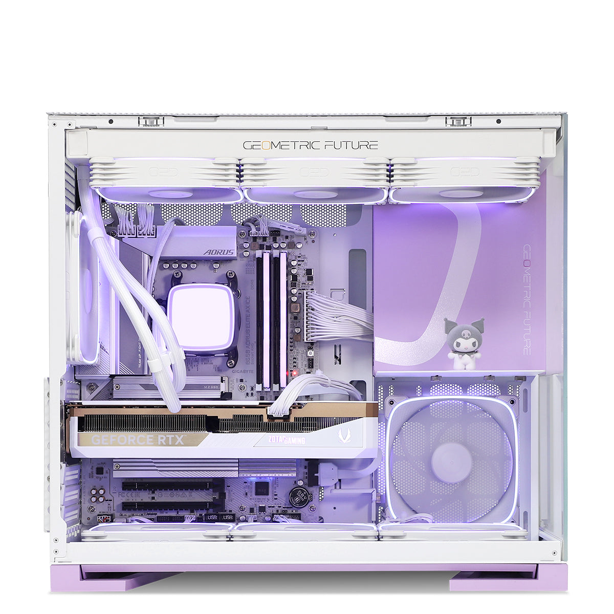 Catalyst RTX 5070 Ti Ryzen 7 9800X3D Gaming PC - Pastel Purple