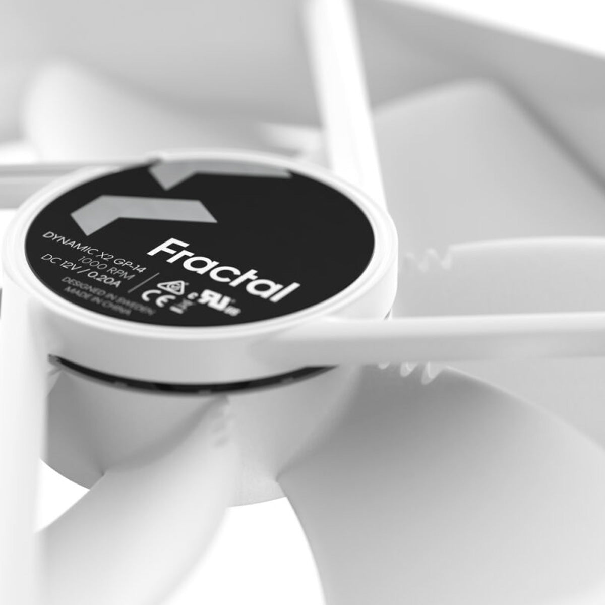 Fractal Design Dynamic X2 GP-14 Case Fan 140mm - Whiteout