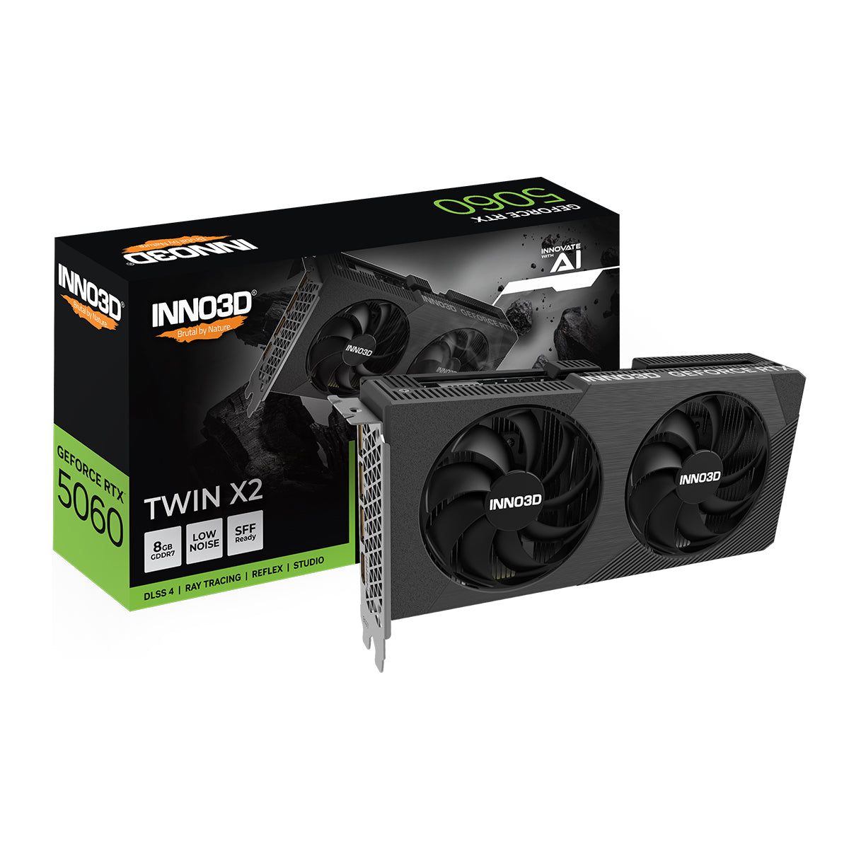INNO3D GeForce RTX 5060 TWIN X2 8GB Graphics Card
