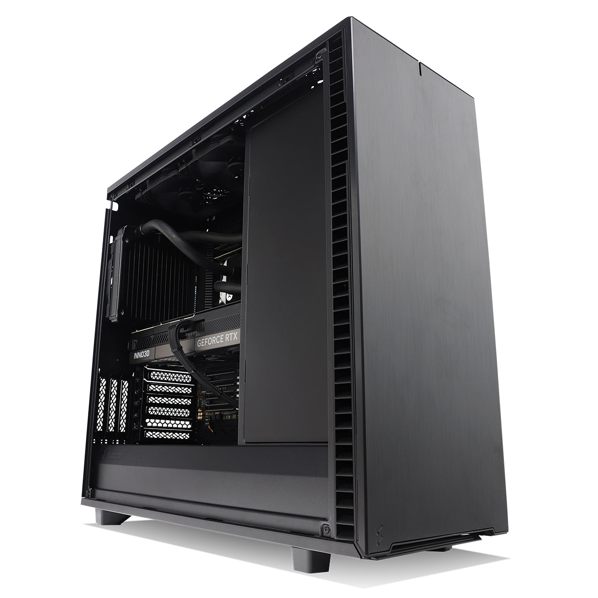 Ascend AI Ryzen Threadripper Pro 5975WX 128GB 2TB RTX 5090 Custom Watercooled Workstation PC