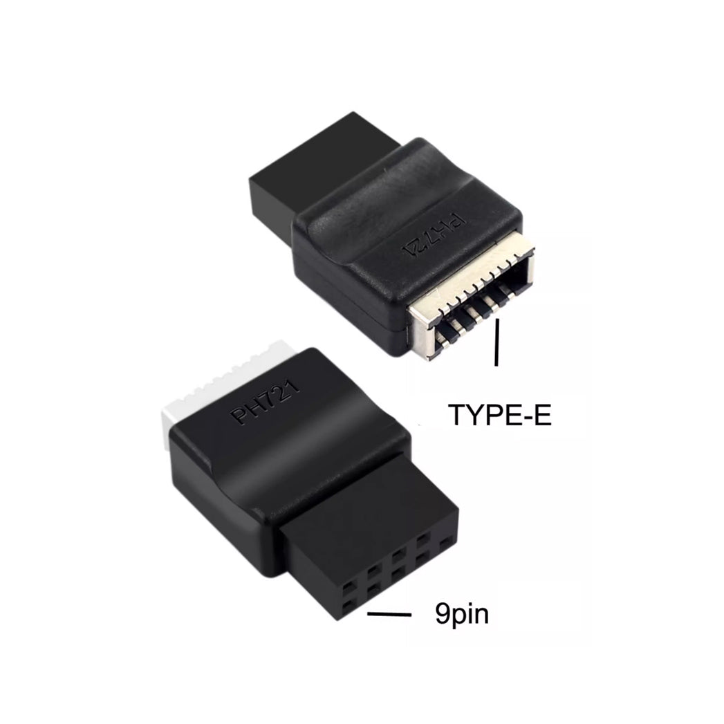 USB 2.0 Internal Header to USB Type-E Adapter