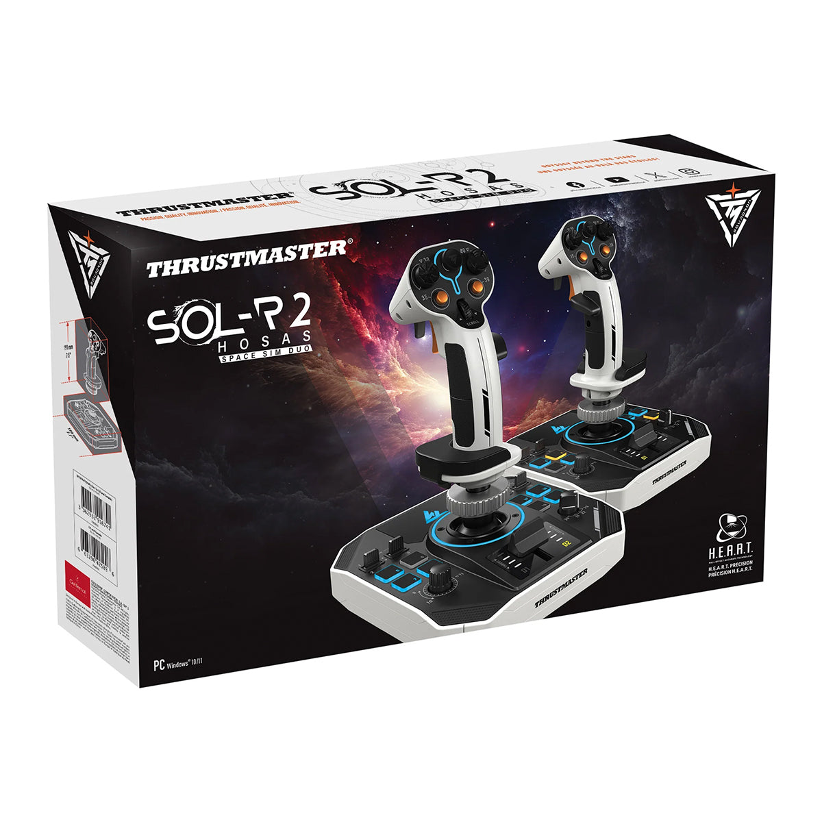 Thrustmaster SOL-R 2 Hall-Effect HOSAS Space Sim Duo