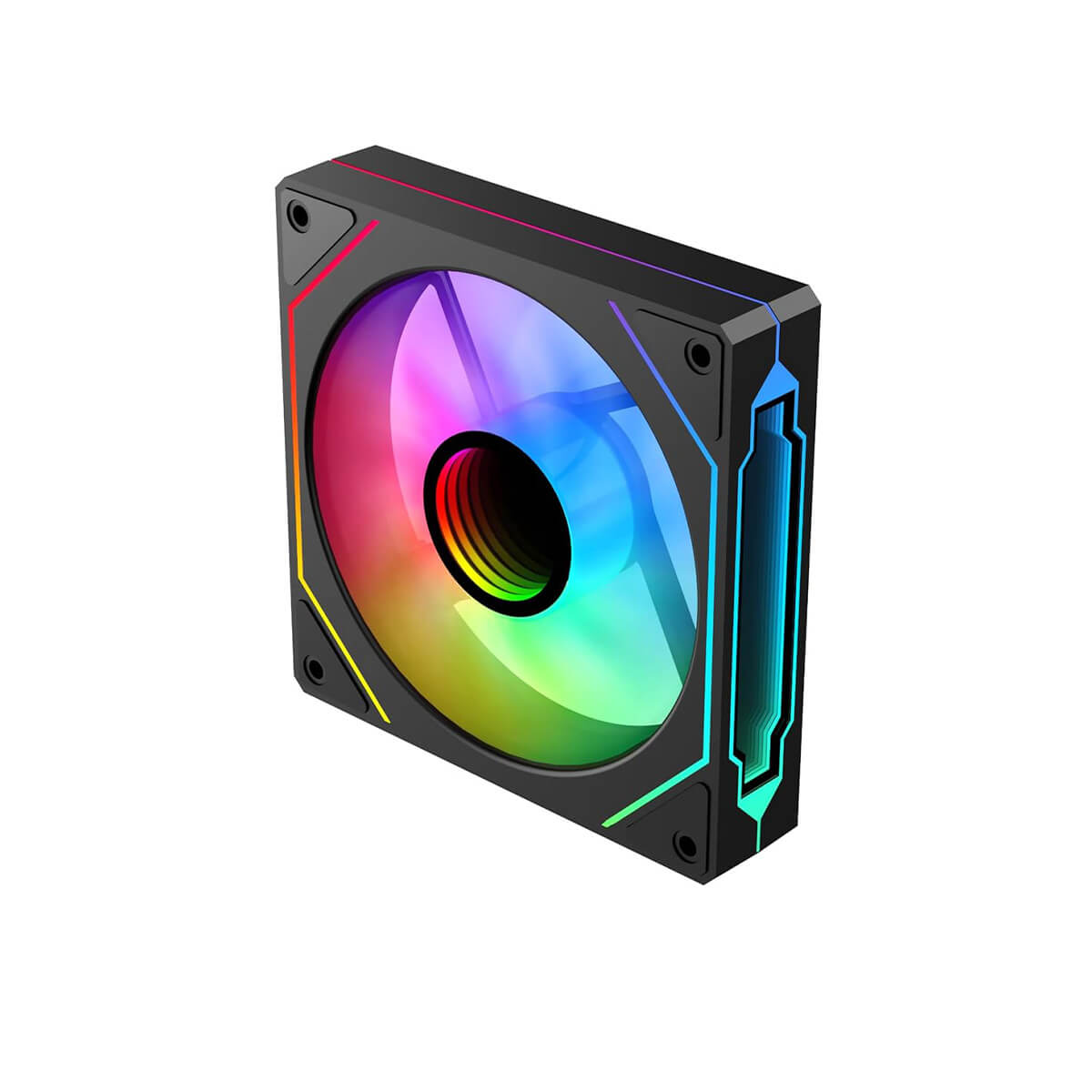 Sama YF1202 ARGB 120mm Infinity Mirror Fan OEM - Black