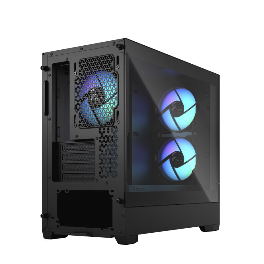 Fractal Design Pop Mini Air RGB mATX Mini Tower - Black TG Clear Tint