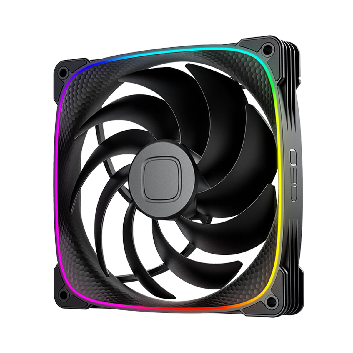 Geometric Future Squama 2503 140mm RGB PWM Case Fan - Black