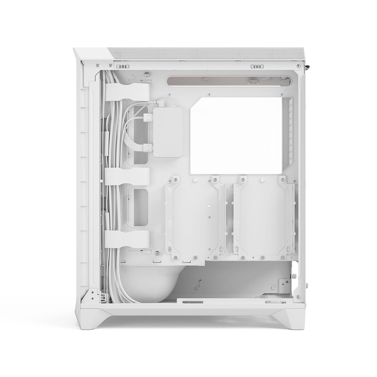 Fractal Design Meshify 3 Ambience Pro RGB Mid Tower Case - White TG Clear Tint