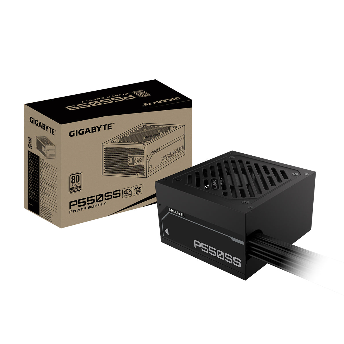 Gigabyte P550SS 550W 80Plus Silver Power Supply