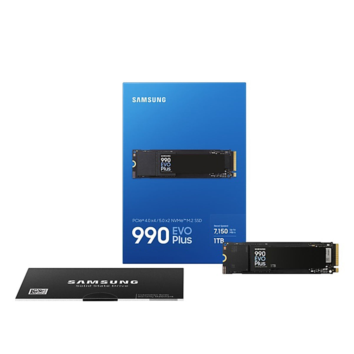 Samsung 990 EVO PLUS 1TB Gen4 NVMe M.2 SSD