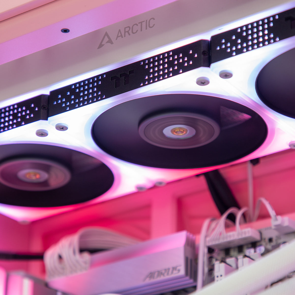 Abyssal AMP RTX 5080 Ryzen 7 9800X3D Gaming PC - PINK Infinite Edition