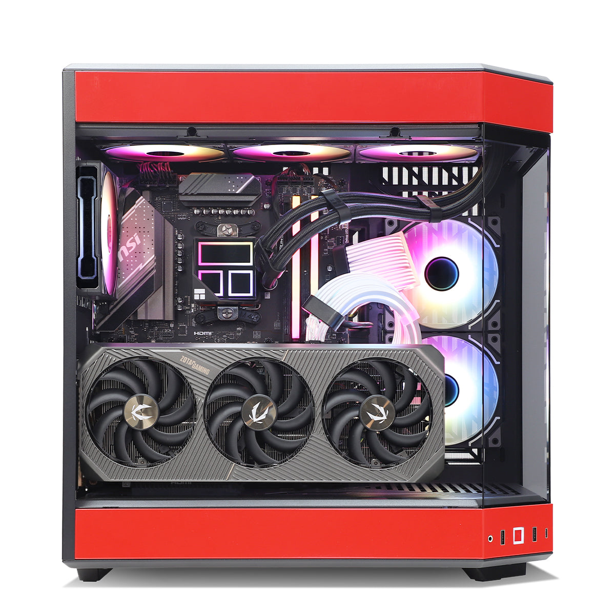 Abyssal AMP RTX 5080 Ryzen 7 9800X3D Gaming PC - FLAME