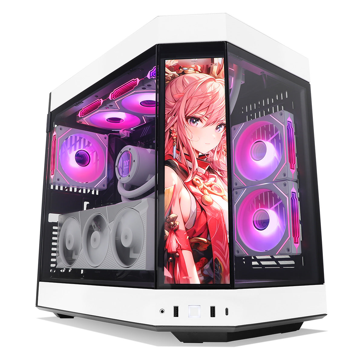 Abyssal AMP RTX 5080 Ryzen 7 9900X3D Gaming PC - MONO VISION