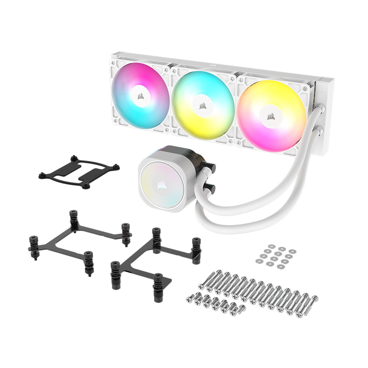 Corsair NAUTILUS 360 ARGB White 360mm AIO Liquid CPU Cooler