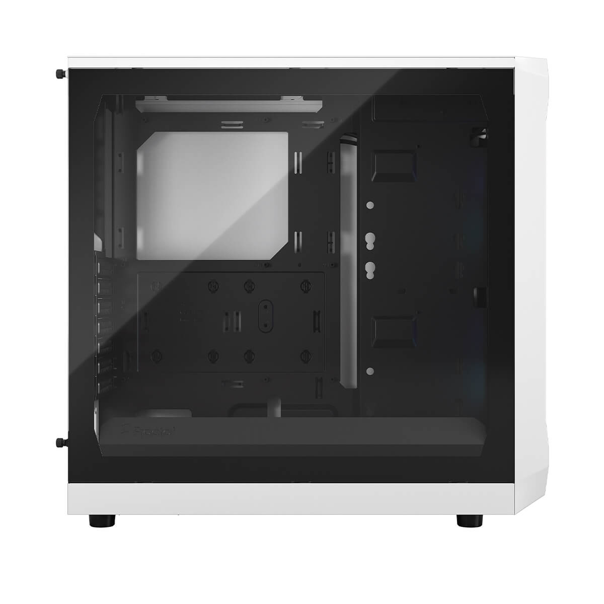 Fractal Design Focus 2 RGB Mid Tower Case - White TG Clear Tint