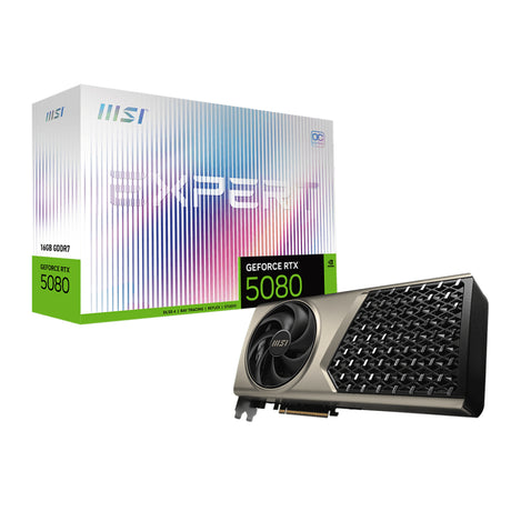 MSI GeForce RTX 5080 EXPERT OC 16GB Graphics Card