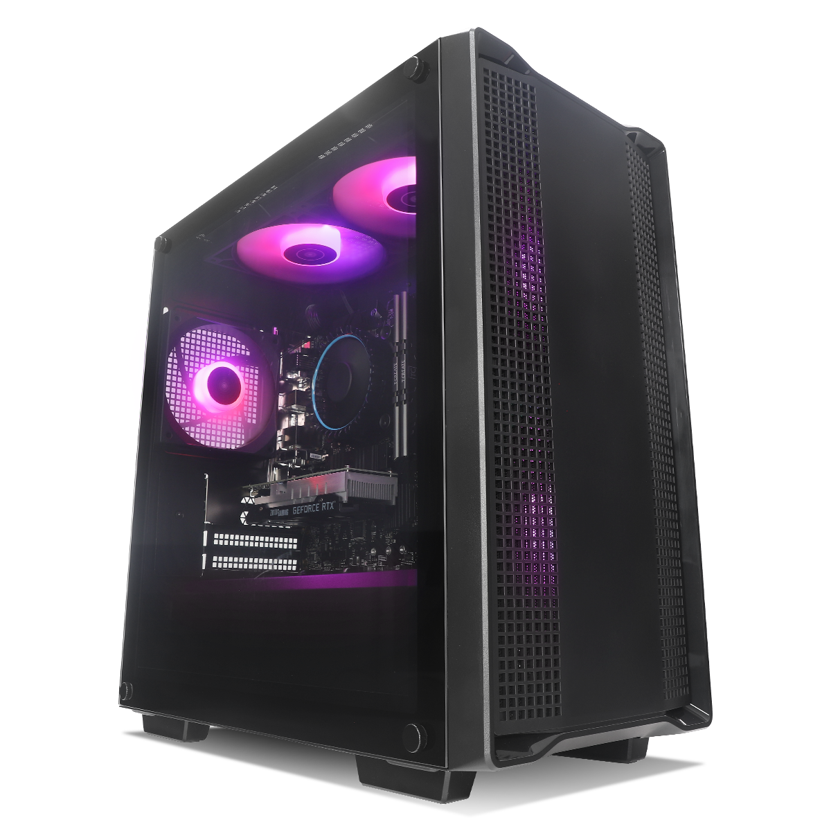 Militech ENCORE GO RTX 3050 Core i5-12400F Gaming PC - Black