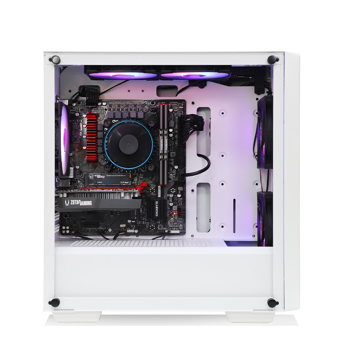 Militech ENCORE GO RTX 3050 Core i5-12400F Gaming PC - MONO