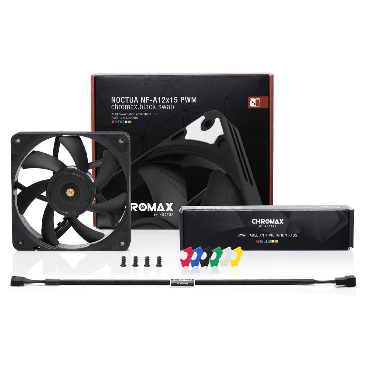 Noctua NF-A12x15 PWM Chromax Black 120x15mm 1850rpm Slim Fan