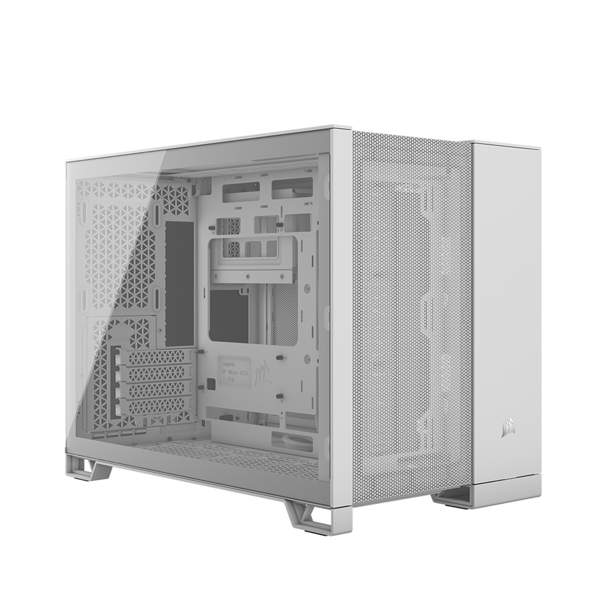 Corsair 2500D Airflow Mid Tower Case - TG White