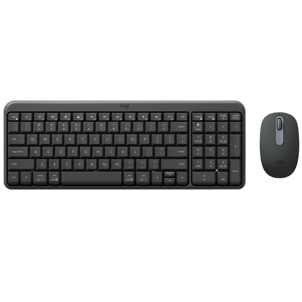 Logitech MK250 Compact Bluetooth Wireless Keyboard and Mouse Combo - Graphite