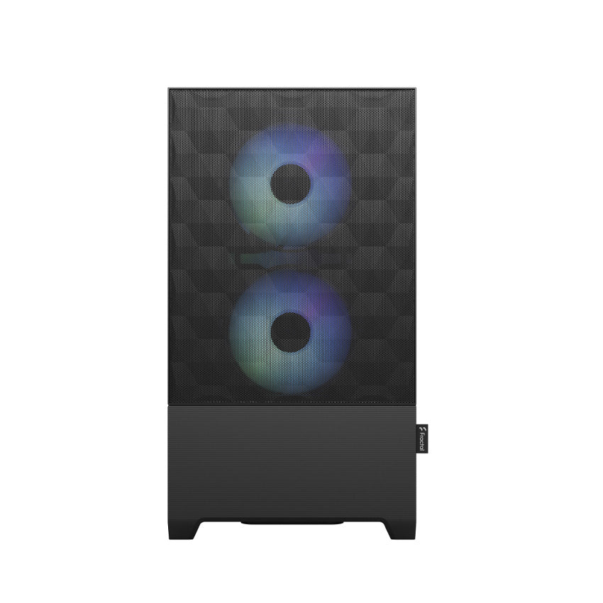 Fractal Design Pop Mini Air RGB mATX Mini Tower - Black TG Clear Tint