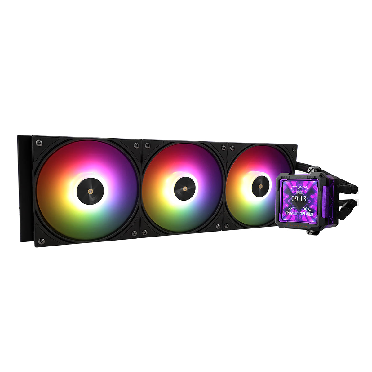 Thermalright Frozen Warframe Pro 360mm ARGB CPU Liquid Cooler - Black
