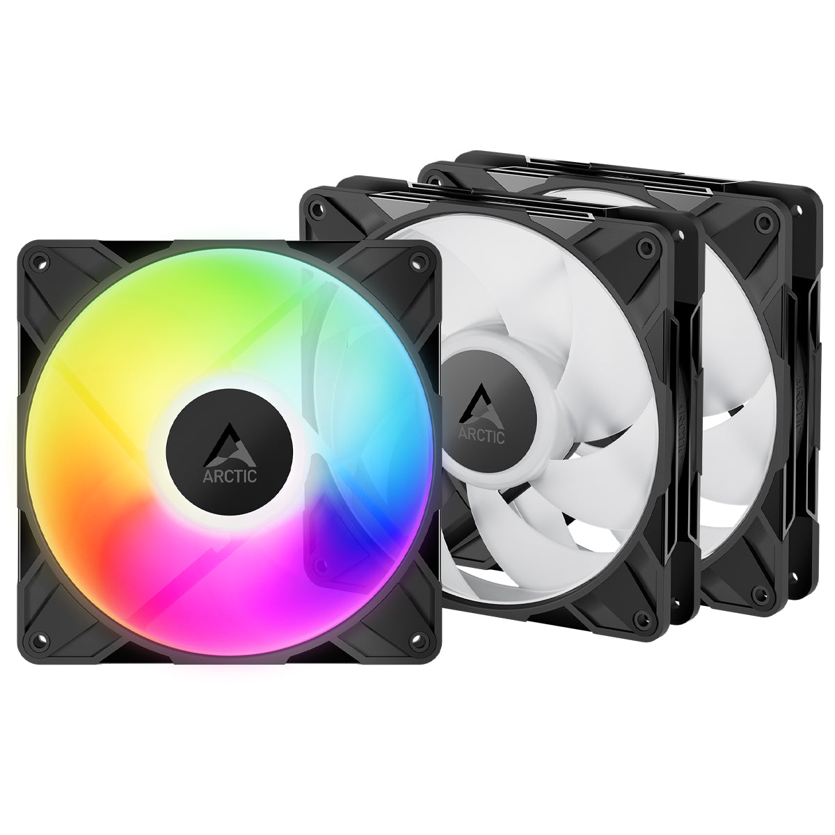 Arctic P14 PRO A-RGB 140mm Premium Cooling Fan - Black - 3 Pack