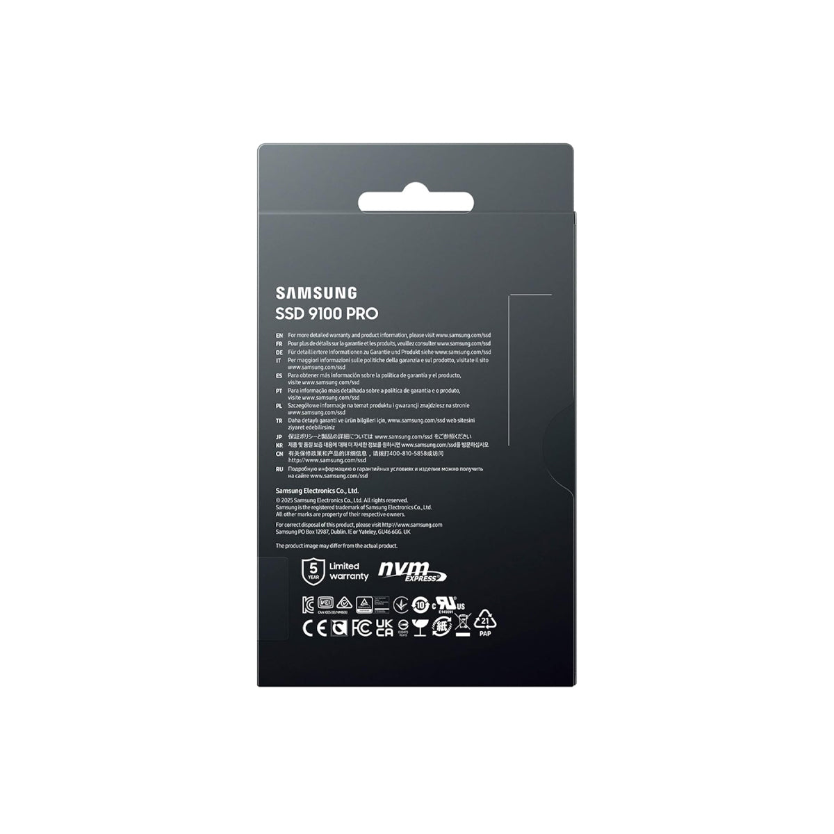 Samsung 9100 PRO 8TB Gen5 M.2 NVMe SSD