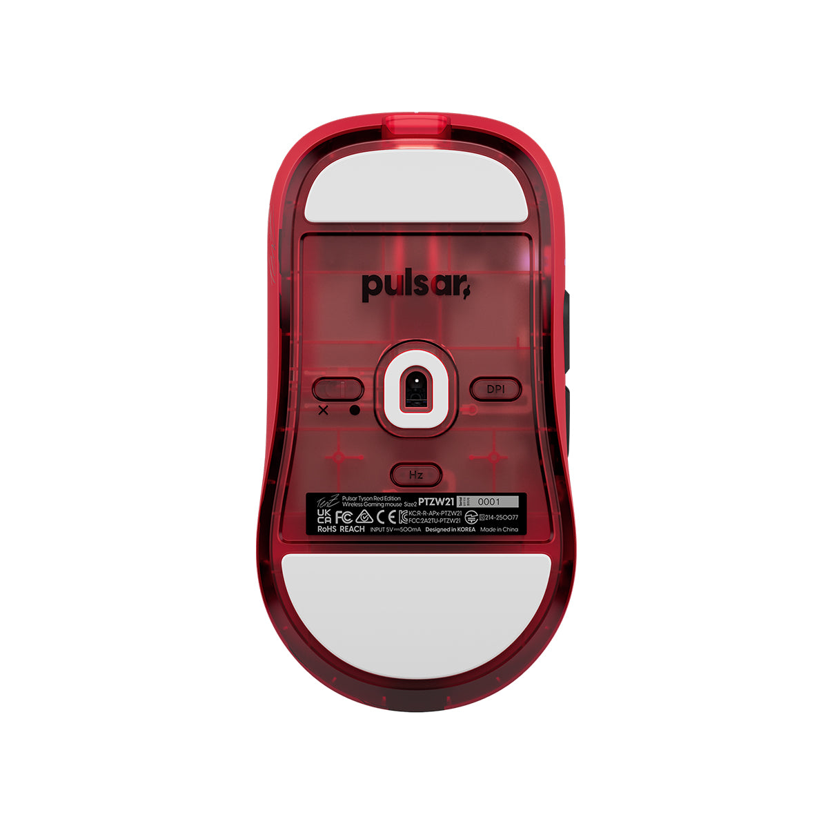 Pulsar TenZ Signature Wireless Gaming Mouse - Red Limited