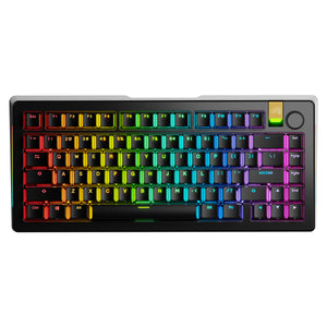 Glorious GMMK 3 Pro HE 75% Wireless Mechanical Keyboard Fox HE Linear Switch - Black