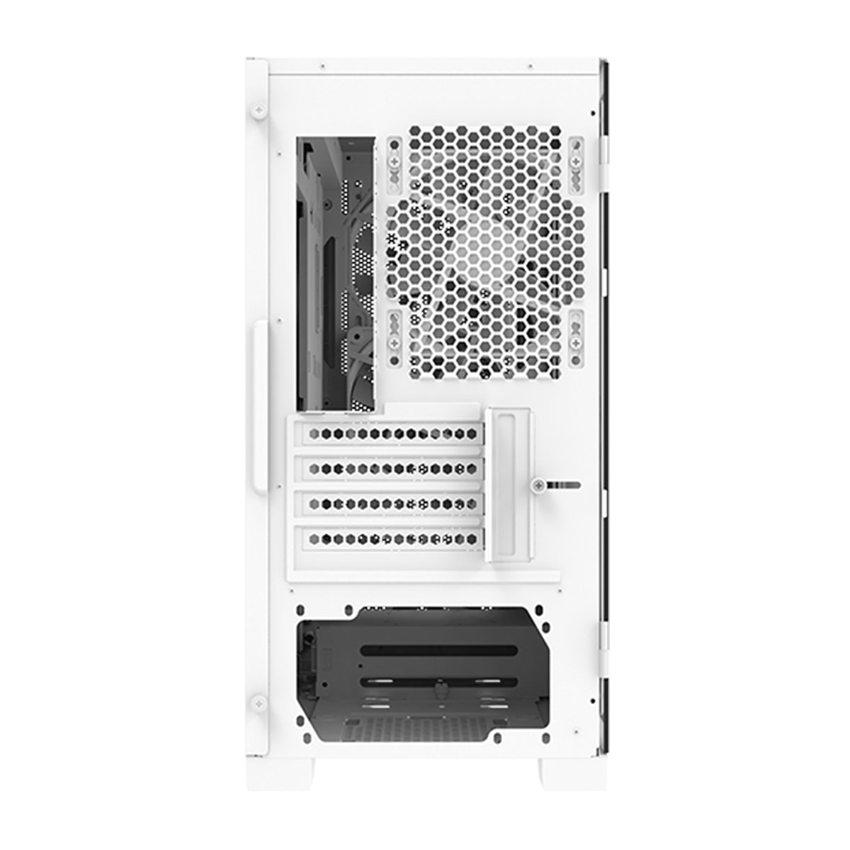 MONTECH AIR 100 ARGB Micro ATX Case - White