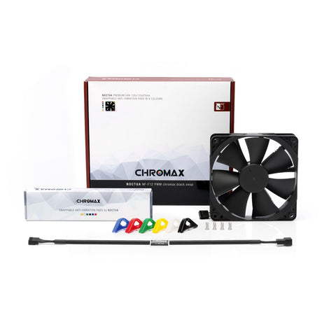Noctua NF-F12 PWM Chromax Black 120mm 1500rpm Fan