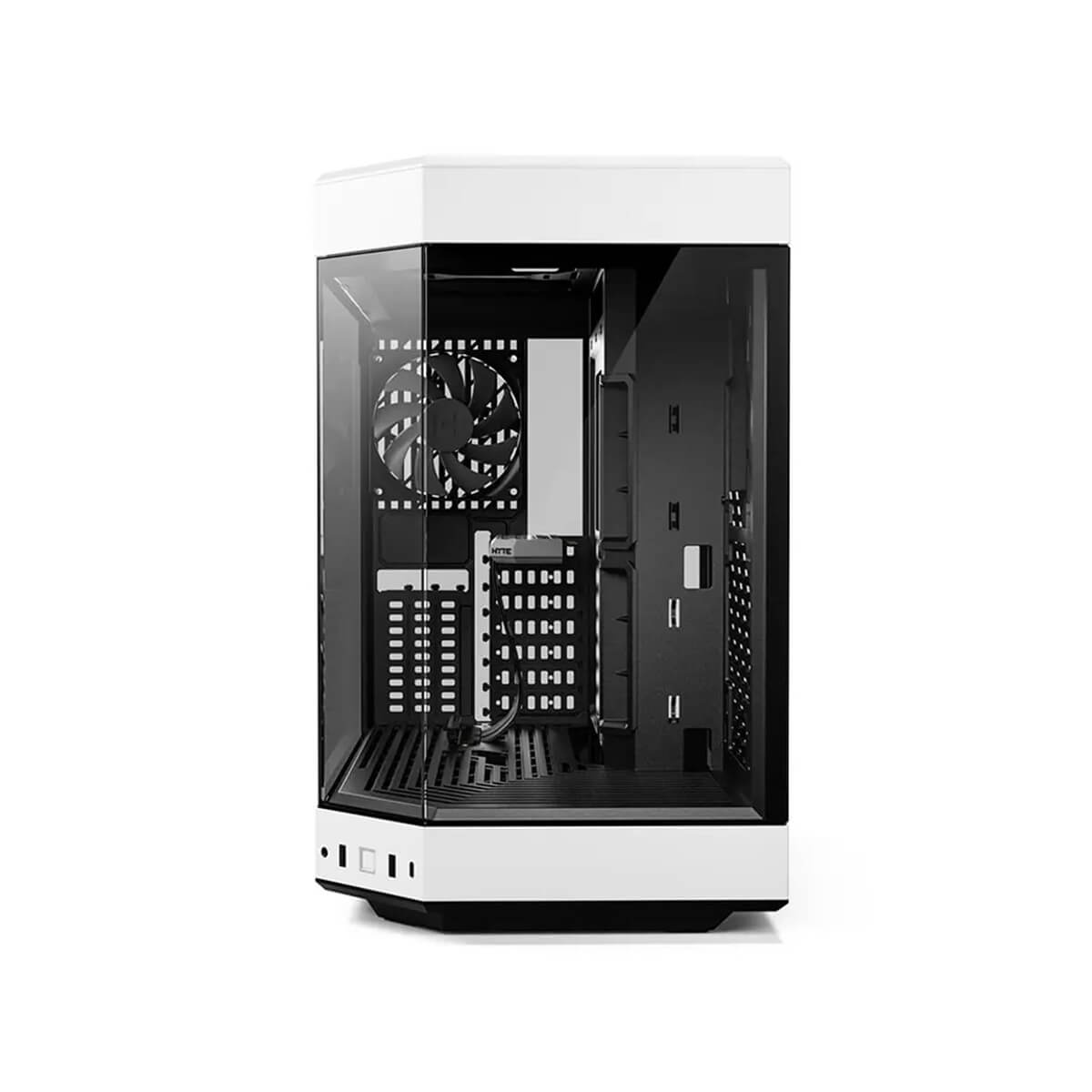 Hyte Y60 Tempered Glass Mid Tower Case - White and Black