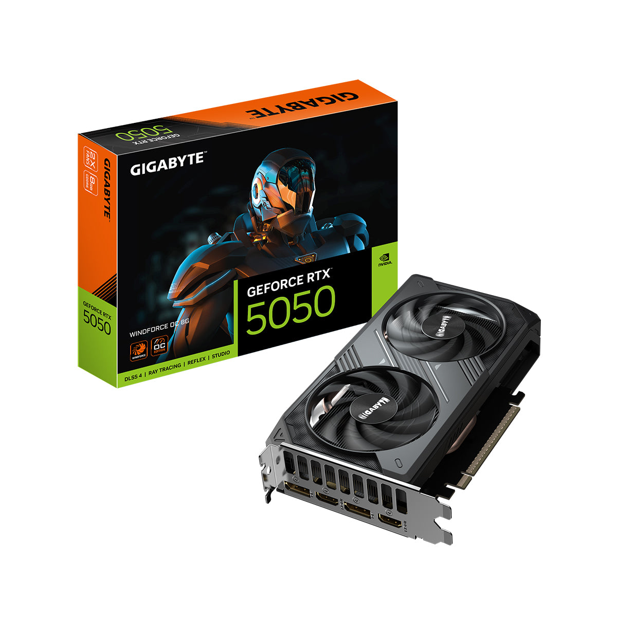GIGABYTE GeForce RTX 5050 WINDFORCE OC 8GB Graphics Card