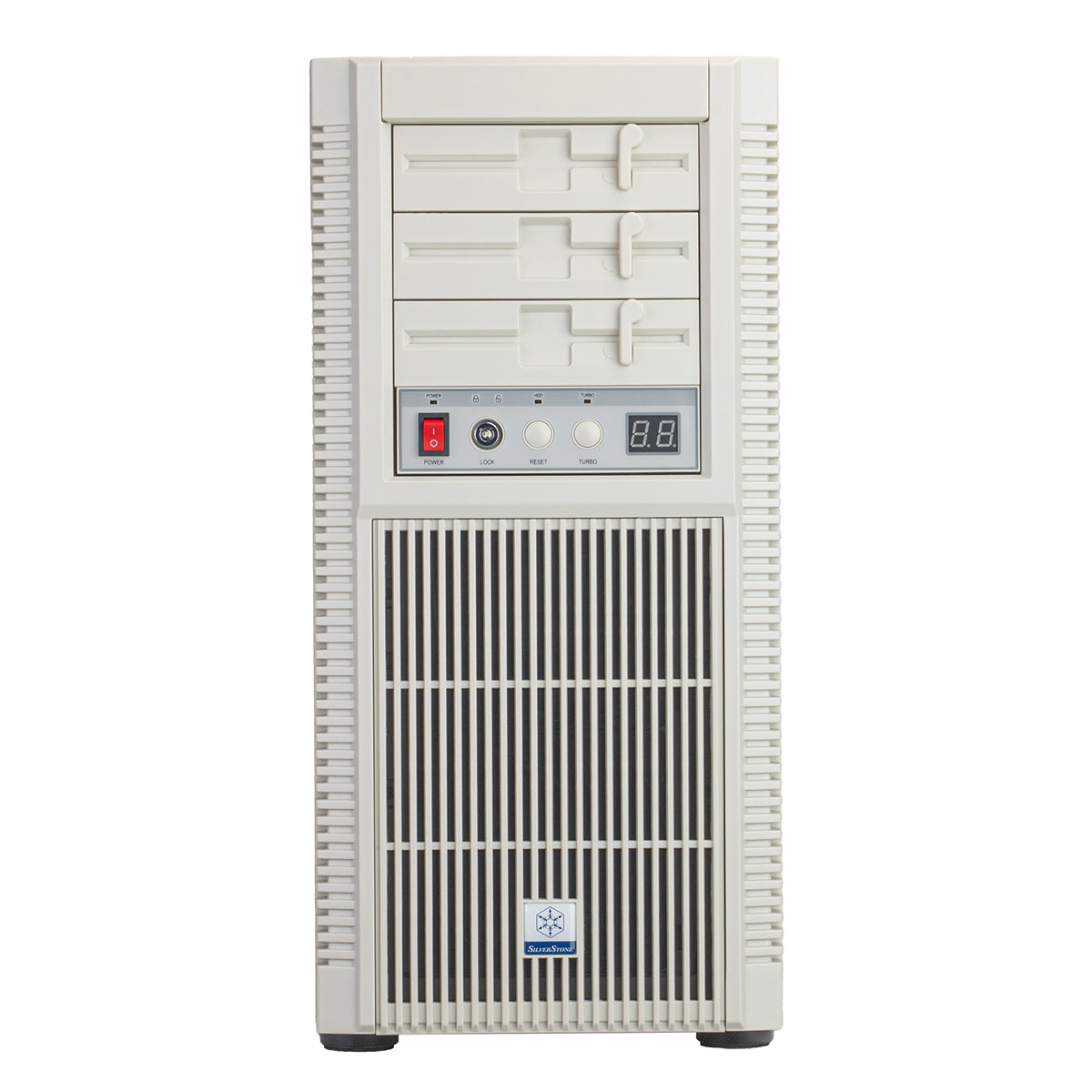 Silverstone SST-FLP02 Retro ATX Mid Tower Chassis