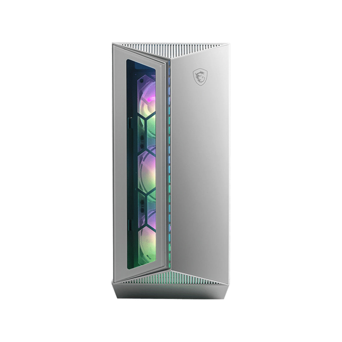 MSI MPG GUNGNIR 110R Tempered Glass Case - White