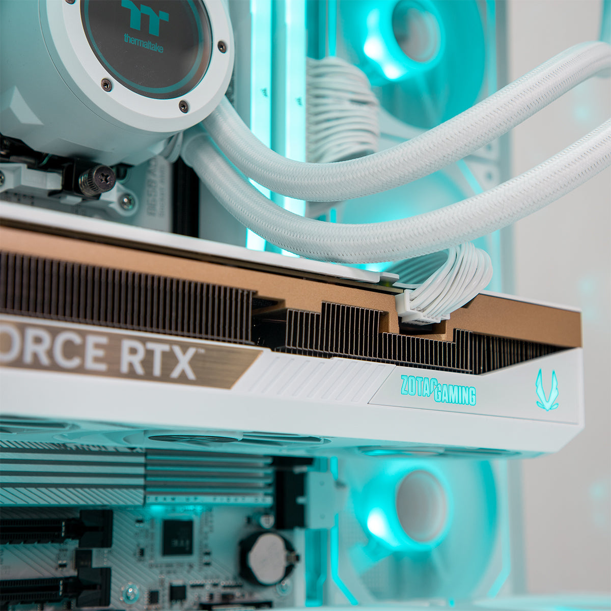 Agility RTX 5070 Ti Ryzen 7 9800X3D Gaming PC - WHITE